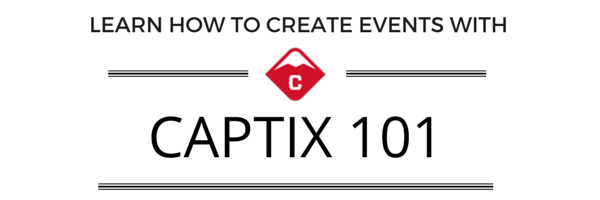 Learn how to create events with Captix